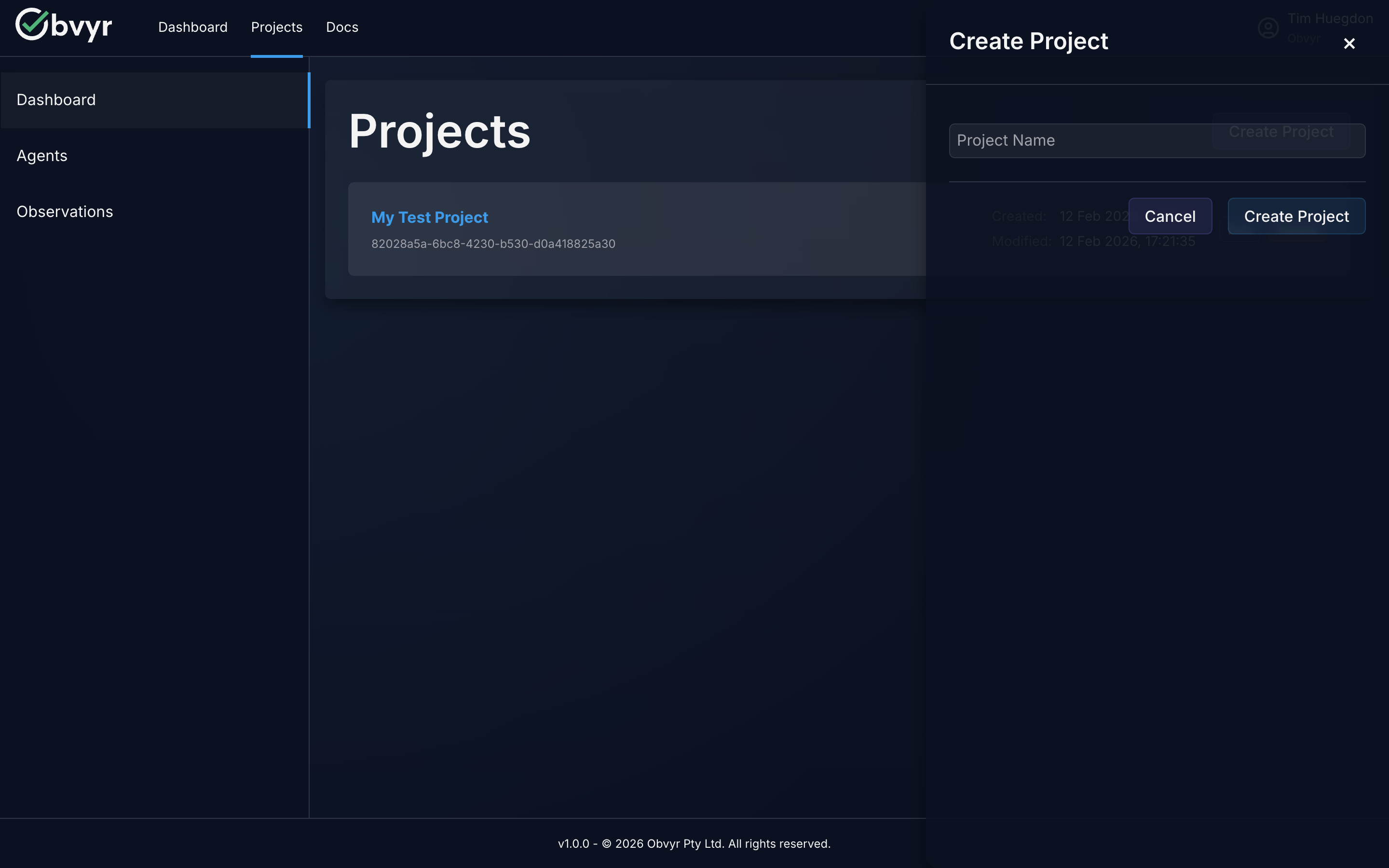 Project Form